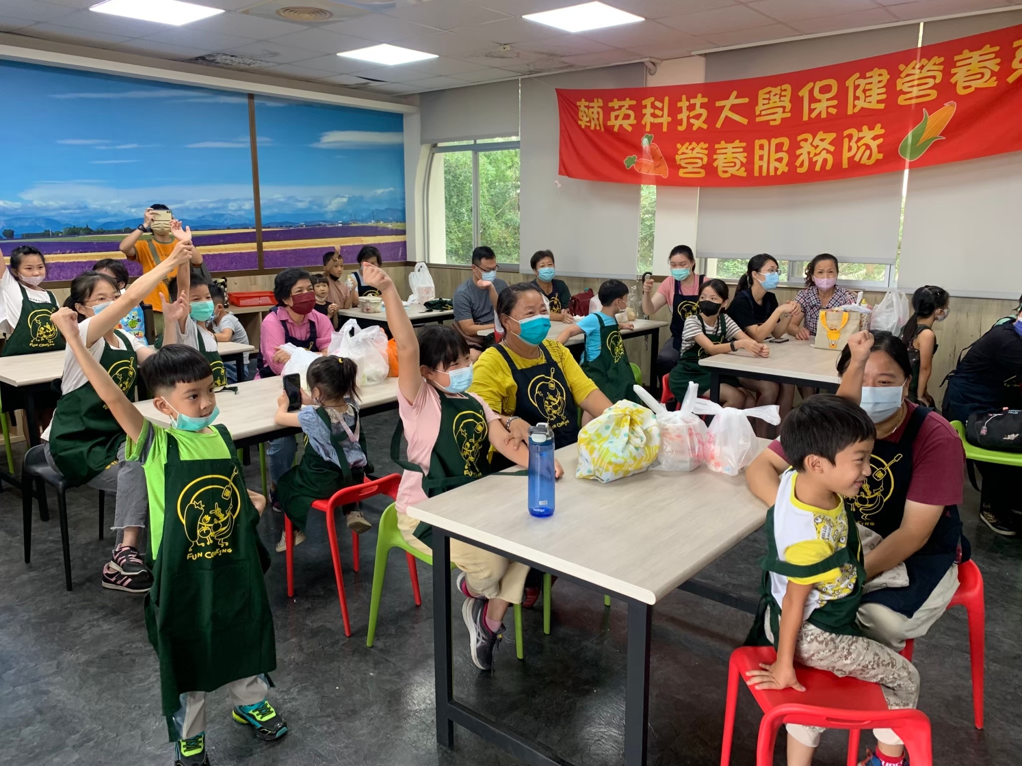 :大寮國小祖孫健康一起來